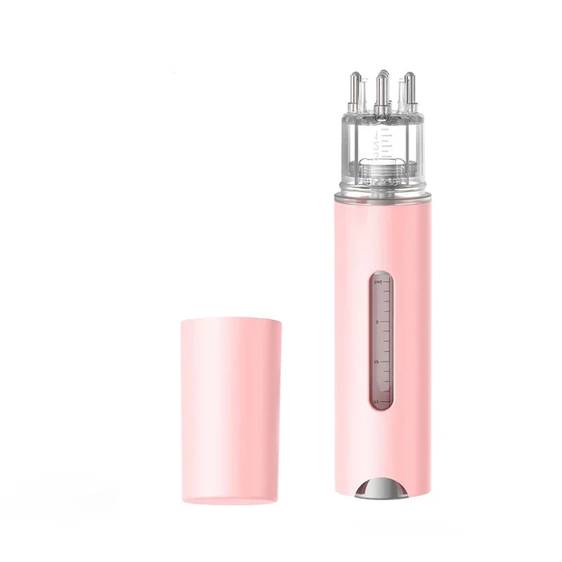 Peigne-Masseur pour Cuir Chevelu – Diffuseur de Sérum et Soin Fortifiant