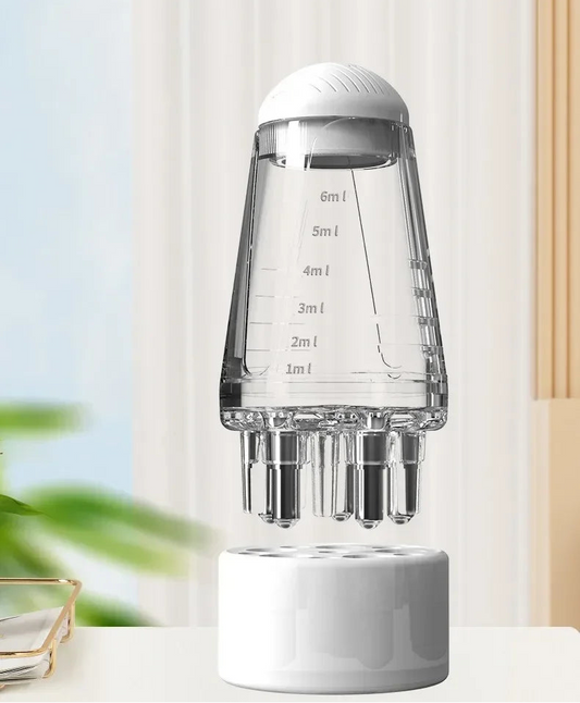 Peigne-Masseur pour Cuir Chevelu – Diffuseur de Sérum et Soin Fortifiant