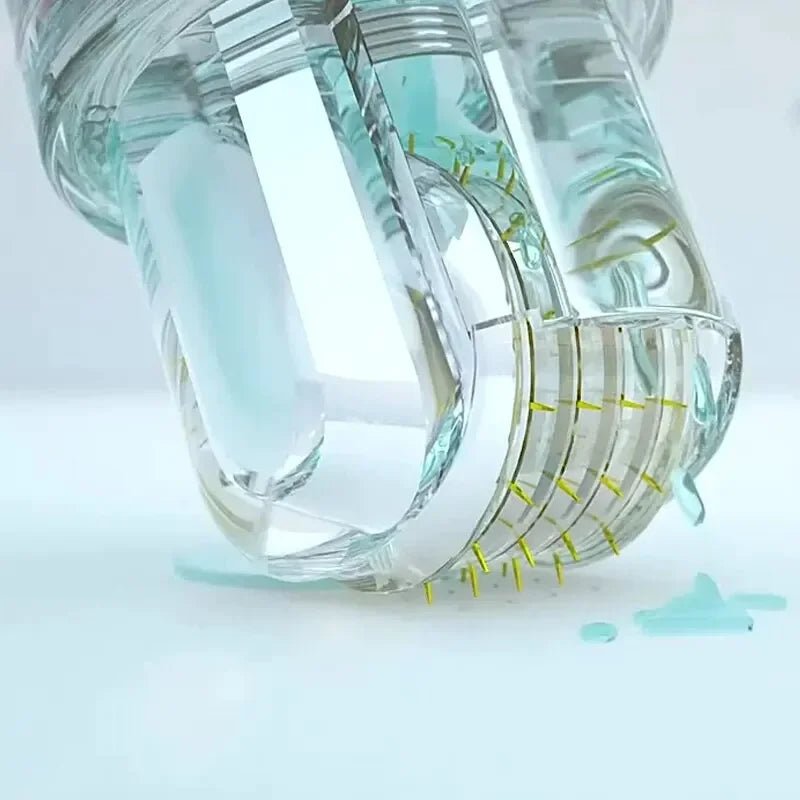 Rouleau RevitaCuir™ – Micro-Stimulation Capillaire (64 points) pour une Pousse Accélérée