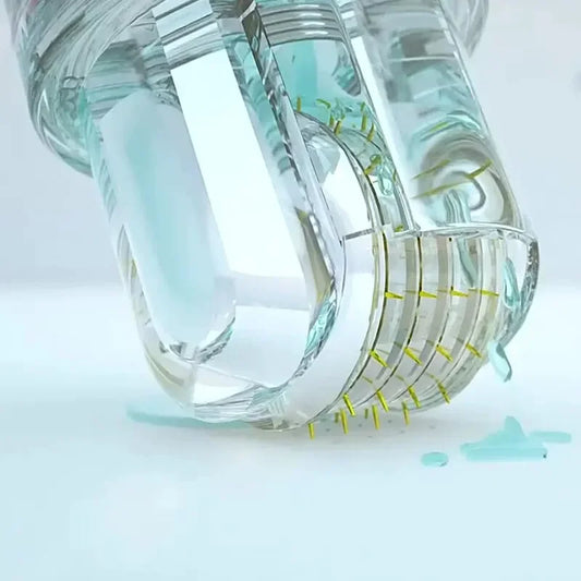 Rouleau RevitaCuir™ – Micro-Stimulation Capillaire (64 points) pour une Pousse Accélérée